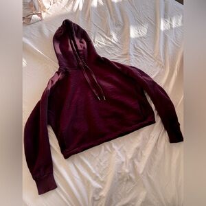 Sweaty Betty burgundy hoodie 100% cotton